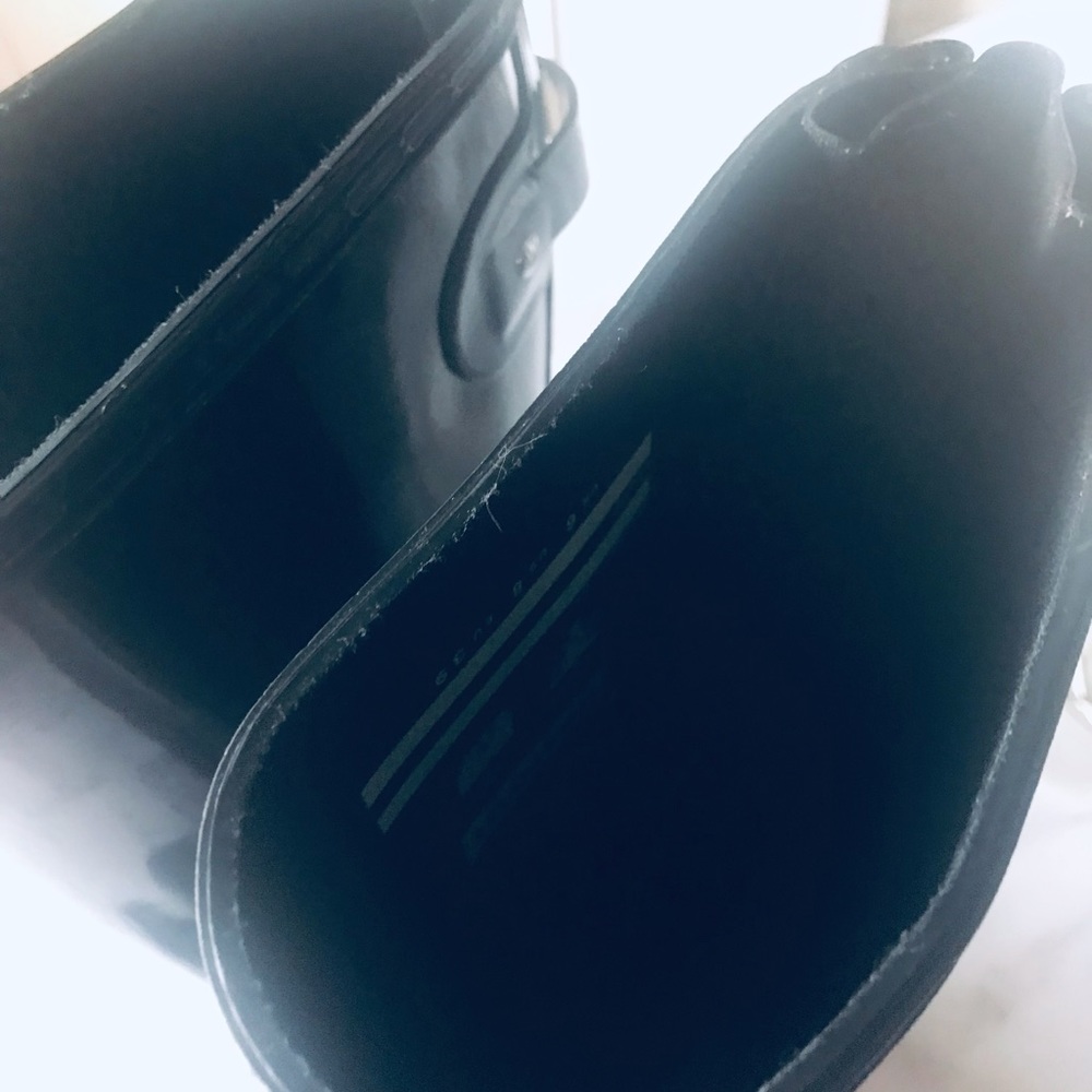 Hunter Black Women's Rain Boots - Picture 7 of 11